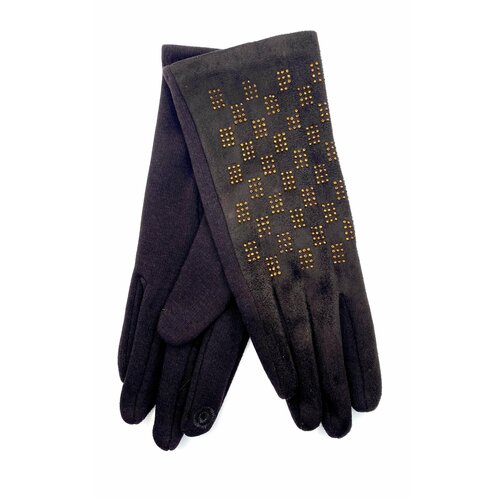 фото Перчатки , размер 7,5, коричневый xuelu