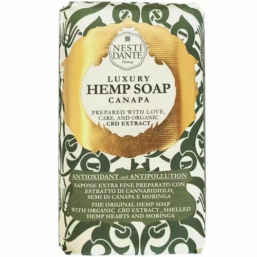 мыло nesti dante luxury hemp soap конопляное 250 г Nesti Dante Роскошное конопляное мыло / Luxury hemp