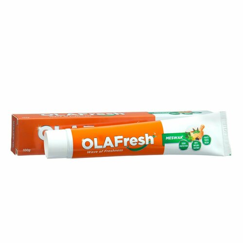 Зубная паста OLAFresh Meswak Toothpaste, 100 г зубная паста olafresh meswak toothpaste 100 мл