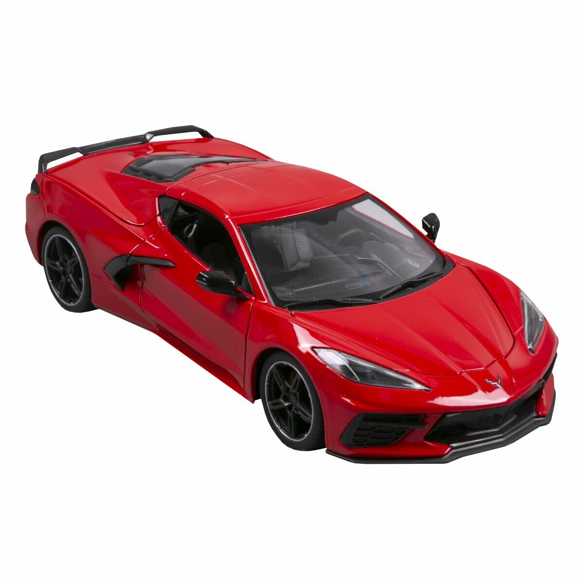 Maisto Машинка Chevrolet Corvette Stingray 2020, 1:18 красная - фото №14