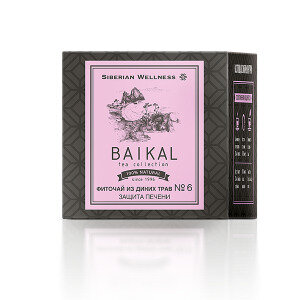 Фиточай из диких трав  6 Защита печени  Baikal Tea Collection