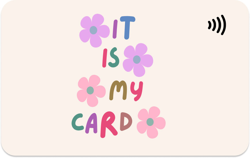 NFC-визитка "It is my card"