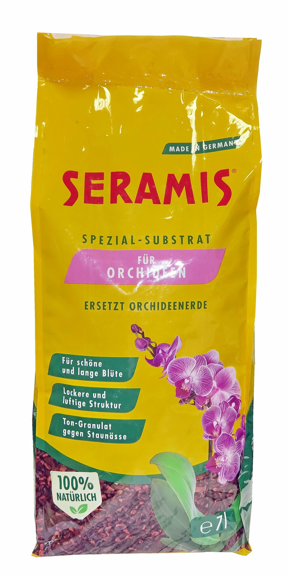 Seramis (Серамис) Гранулят для посадки орхидей 7 л (Германия)