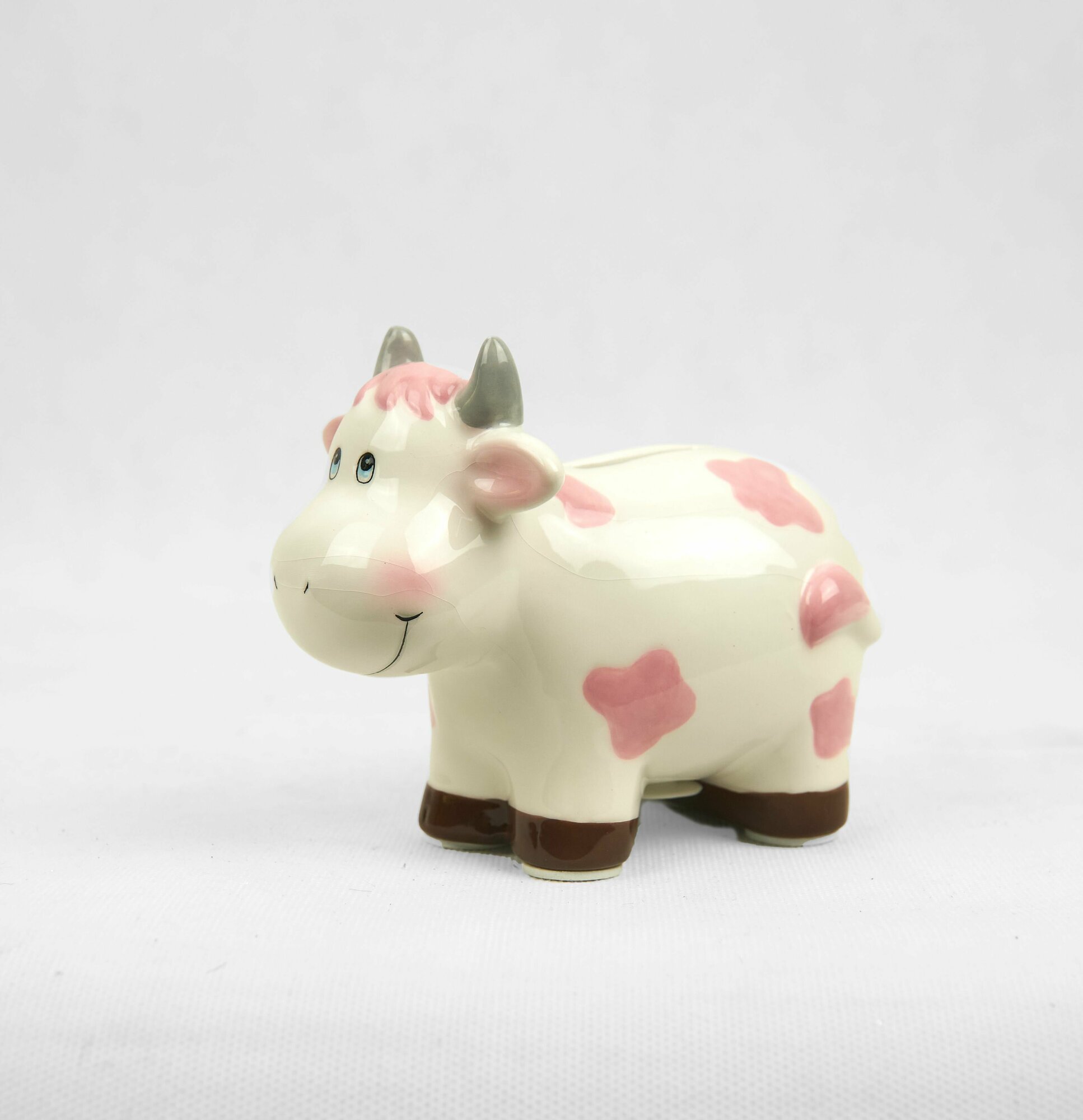 Копилка Коровка розовая 15х7х11 см Country Artists