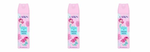 Larun Дезодорант Женский Freshness,150 мл,3 шт