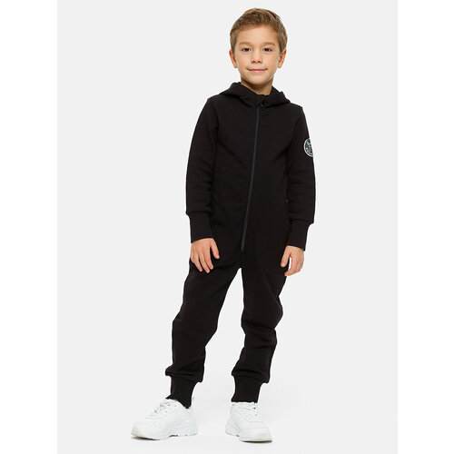 фото Комбинезон kogankids, размер 104 / 4 года, черный
