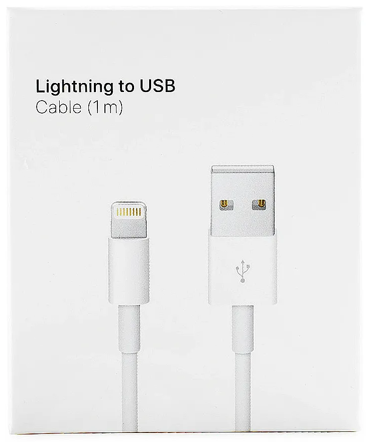 Универсальный кабель USB-Lightning 1м 2А