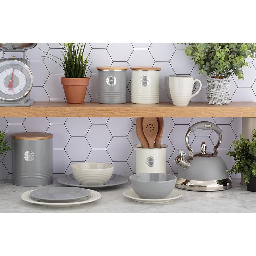 TYPHOON Чайник со свистком Living, 2.5 л, 2.5 л, серый - фото №7