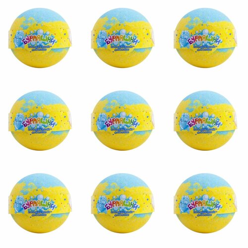 Cool racer Бурлящий шарик для ванн для детей 3+ Супер Лайм 120 г, 9 шт