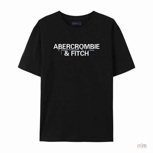 Футболка Abercrombie & Fitch, размер XL, черный abercrombie