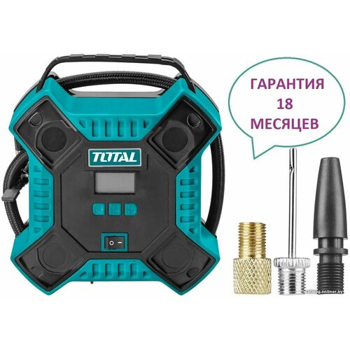 Компрессор автомобильный TOTAL TTAC1601 220В*12В/11Б