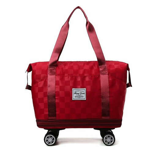 фото Сумка спортивная , 30 л, 42х32х23 см, ручная кладь, красный bags-art