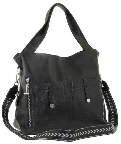 фото Сумка кожаная в руку на плечо через плечо Polina & Eiterou W 9916j