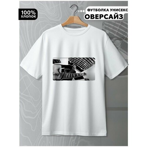 фото Футболка hypnotica, размер l, белый