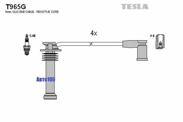 Провода Высоковольтные TESLA T965G