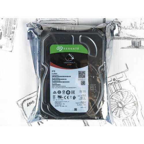 35 жесткий диск Seagate IronWolf 6Tb 1233400₽