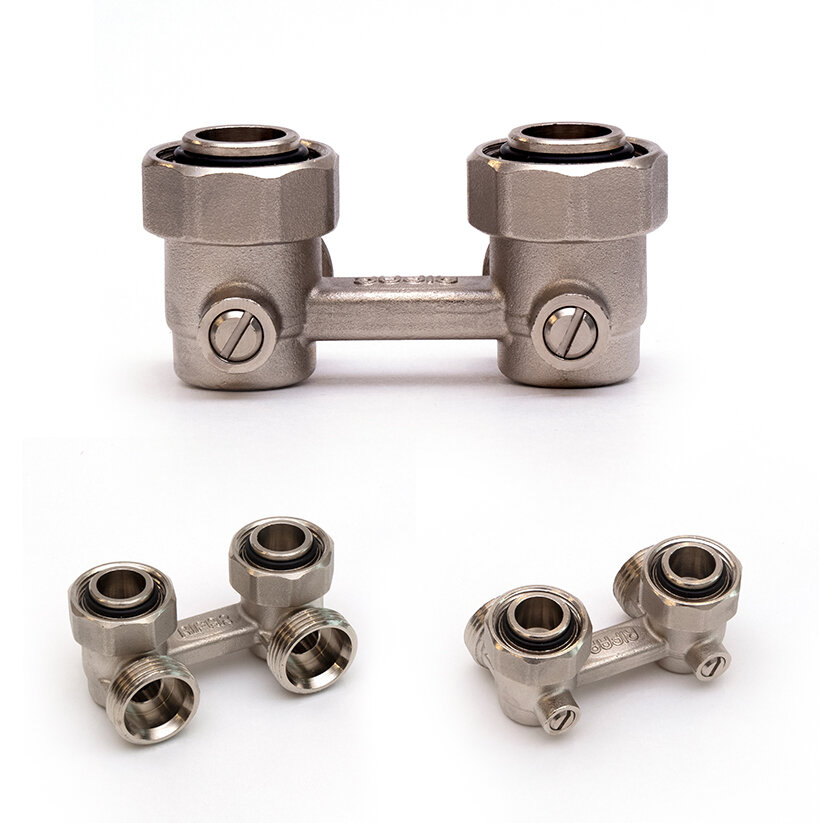 фото Узел нижнего подключения RIFAR G 3/4" угловой