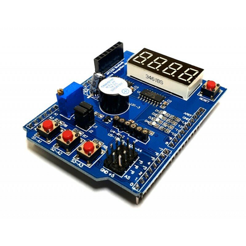Плата расширения Multi-shield V2.0 для Arduino Uno