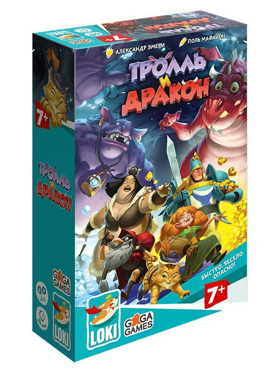 GaGaGames Настольная игра Тролль и Дракон GG176