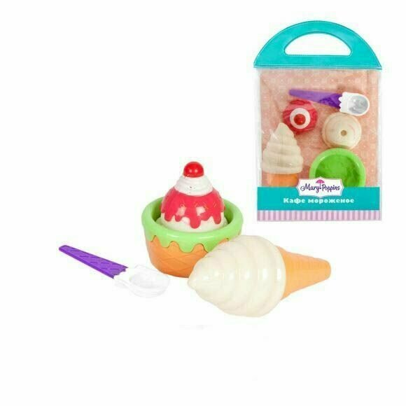 Игровой набор "Ванильное Мороженое", пластик
