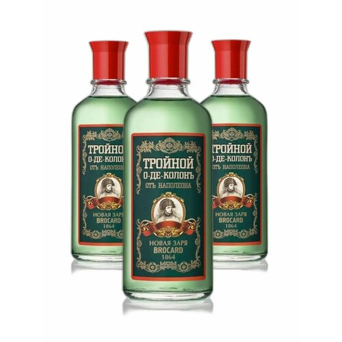 Набор Одеколон ОЖЕН объем 100 мл 3шт флакон без футляра Фабрика Новая Заря 738₽