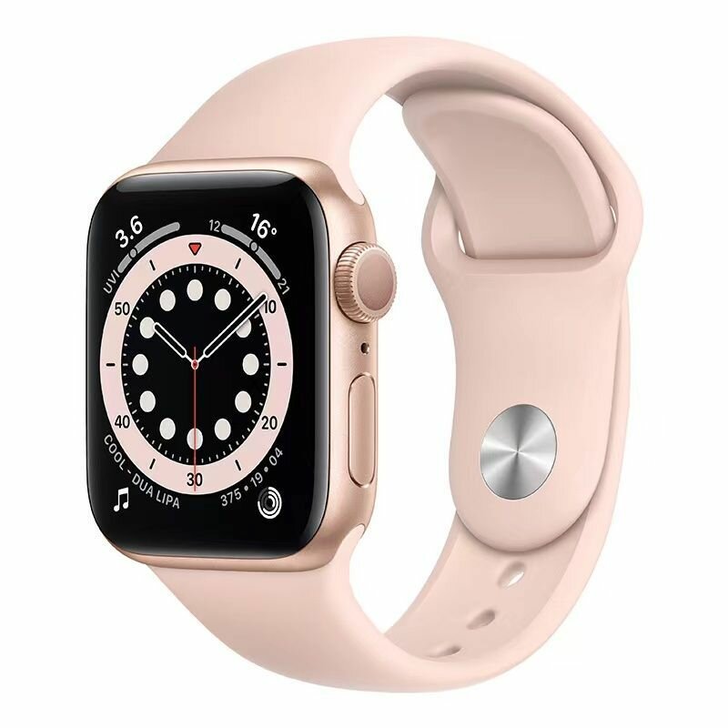 Умные часы Apple Watch Series 6, 44mm Золотая алюминиевая оболочка
