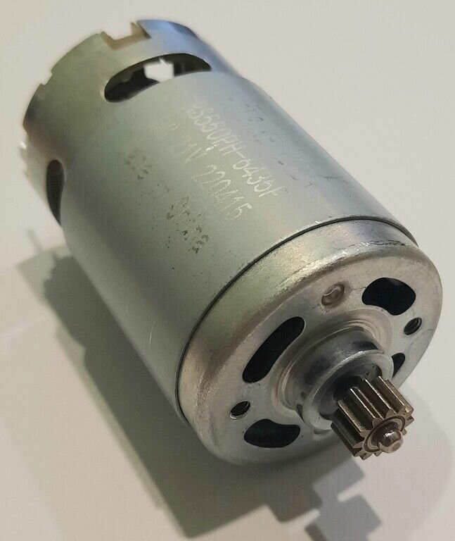 Двигатель 18V-21V с шестерней 12 зубов для шуруповерта — фото 1