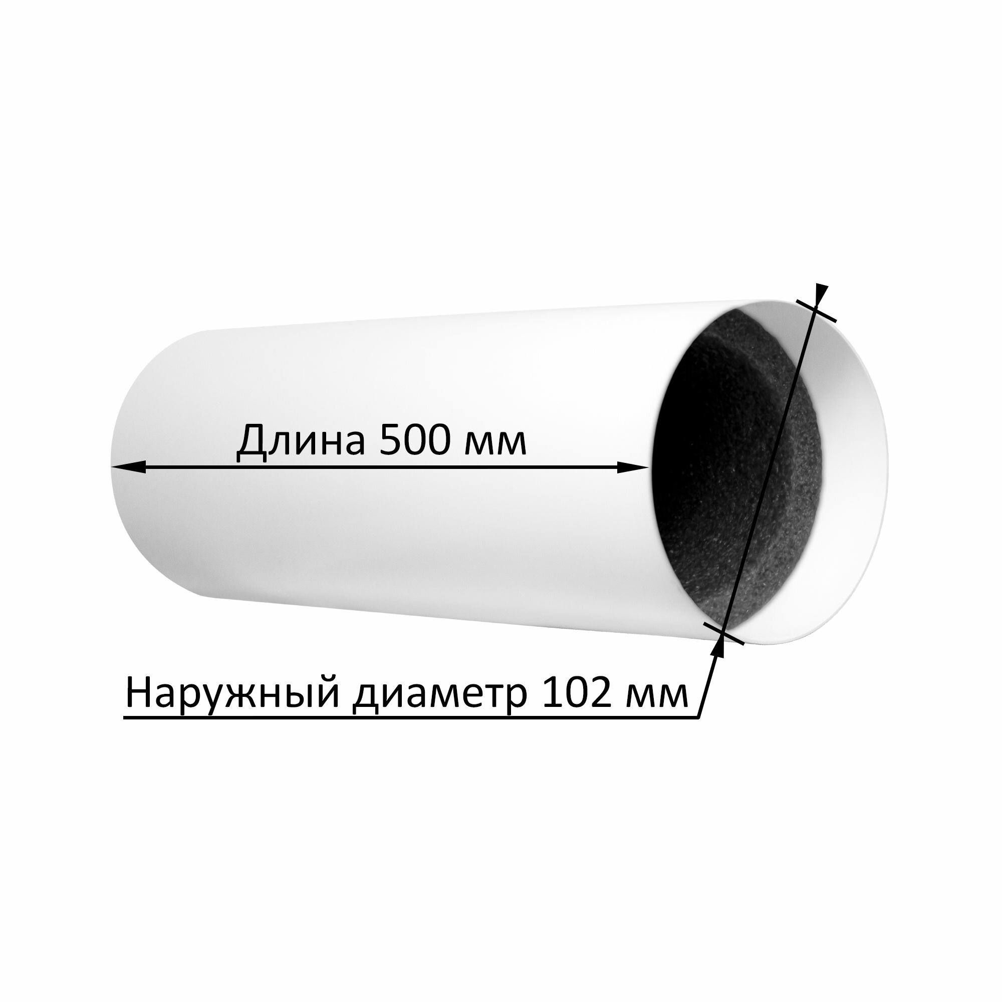 Приточный клапан воздуха ПКА-100 500 мм с коричневой решеткой — фото 1