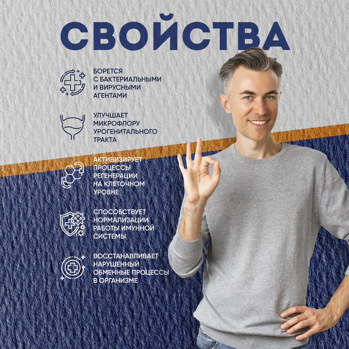 Картинки Средство для предстательной железы "Просто Актив", банка 60 капсул