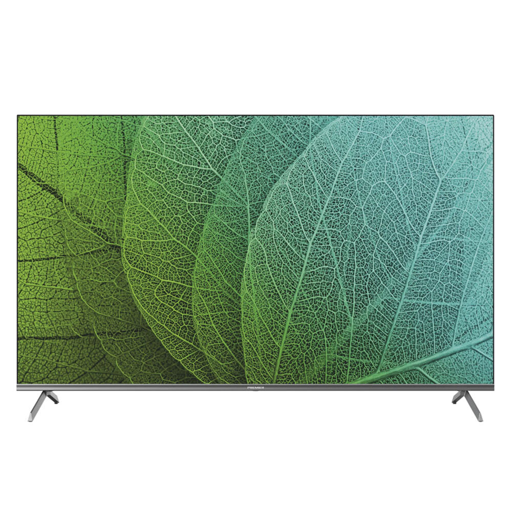 Телевизор Premier 55PRM770USV, 55", 4K, Android TV, Wi-Fi и Bluetooth, черный