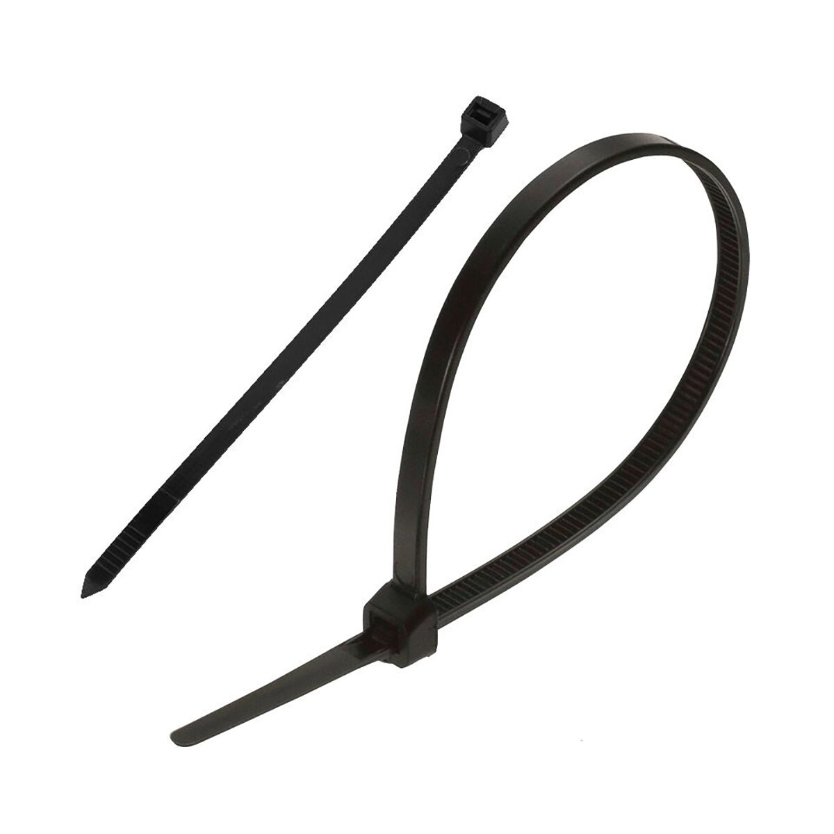 Хомуты нейлон 25 х 100 мм (набор 100 шт.) черные 