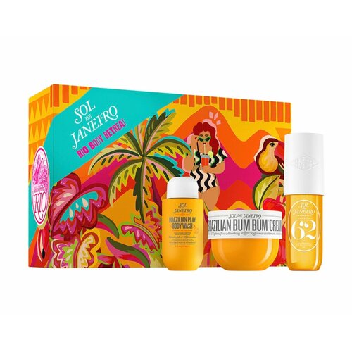 SOL DE JANEIRO Набор средств по уходу за телом Rio Body Retreat, 3 предмета