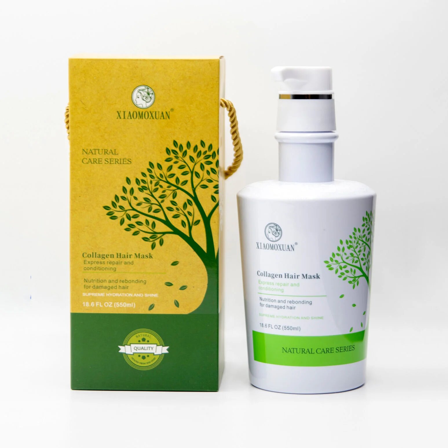 Xiaomoxuan Маска с коллагеном для питания и восстановления волос New Collagen