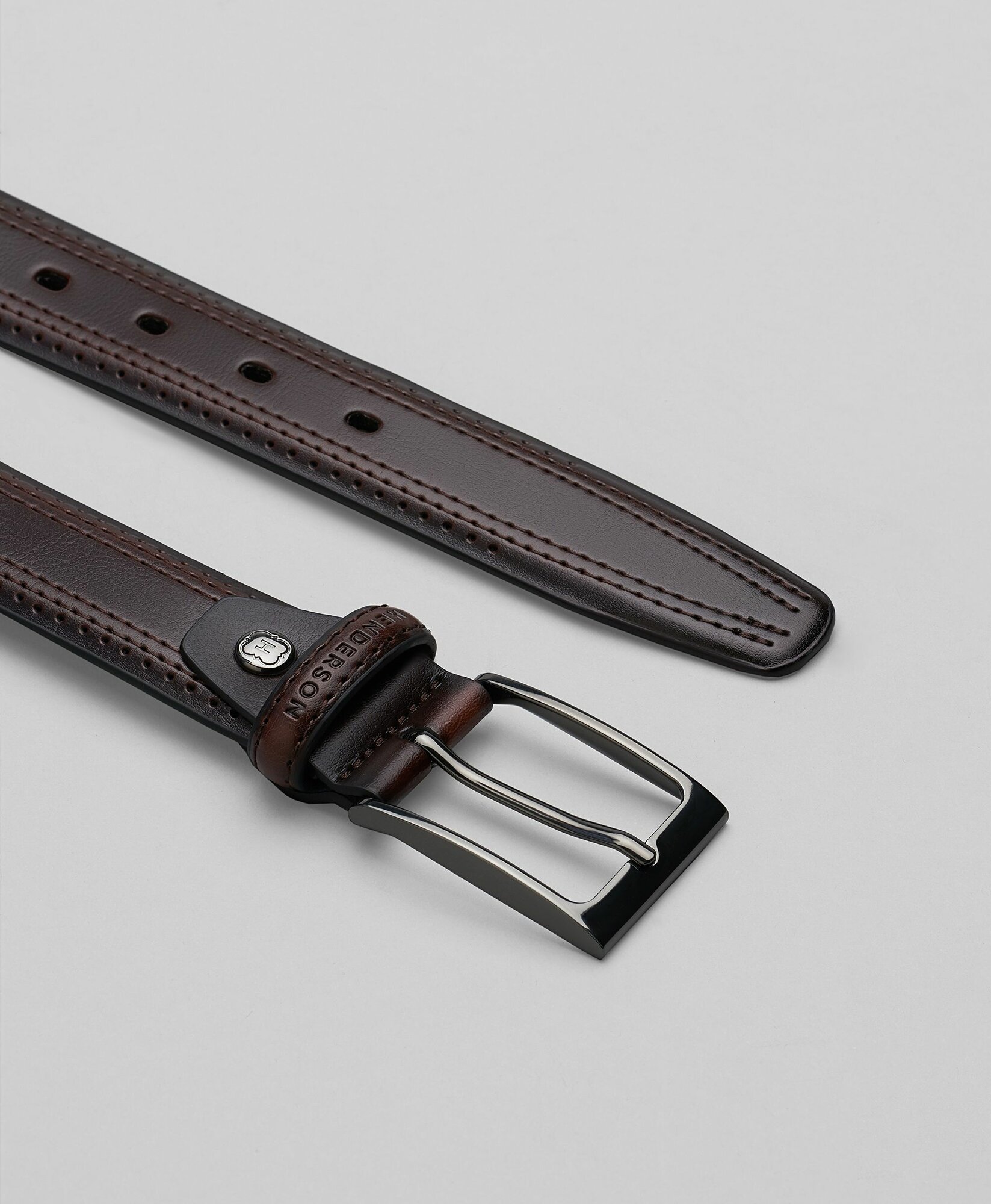 Ремень HENDERSON для мужчин, размер 125, темно-коричневый — фото 1