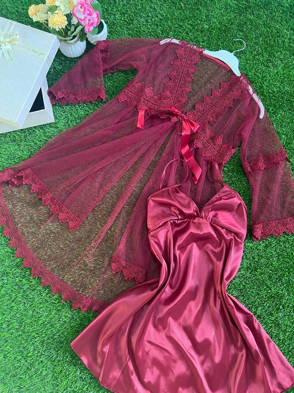 Пеньюар для кормящих мам Романтика