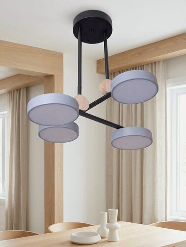 Изображение товара Люстра свет столицы Сканди, светодиодная, потолочная, 3 режима, мощность 12 Вт