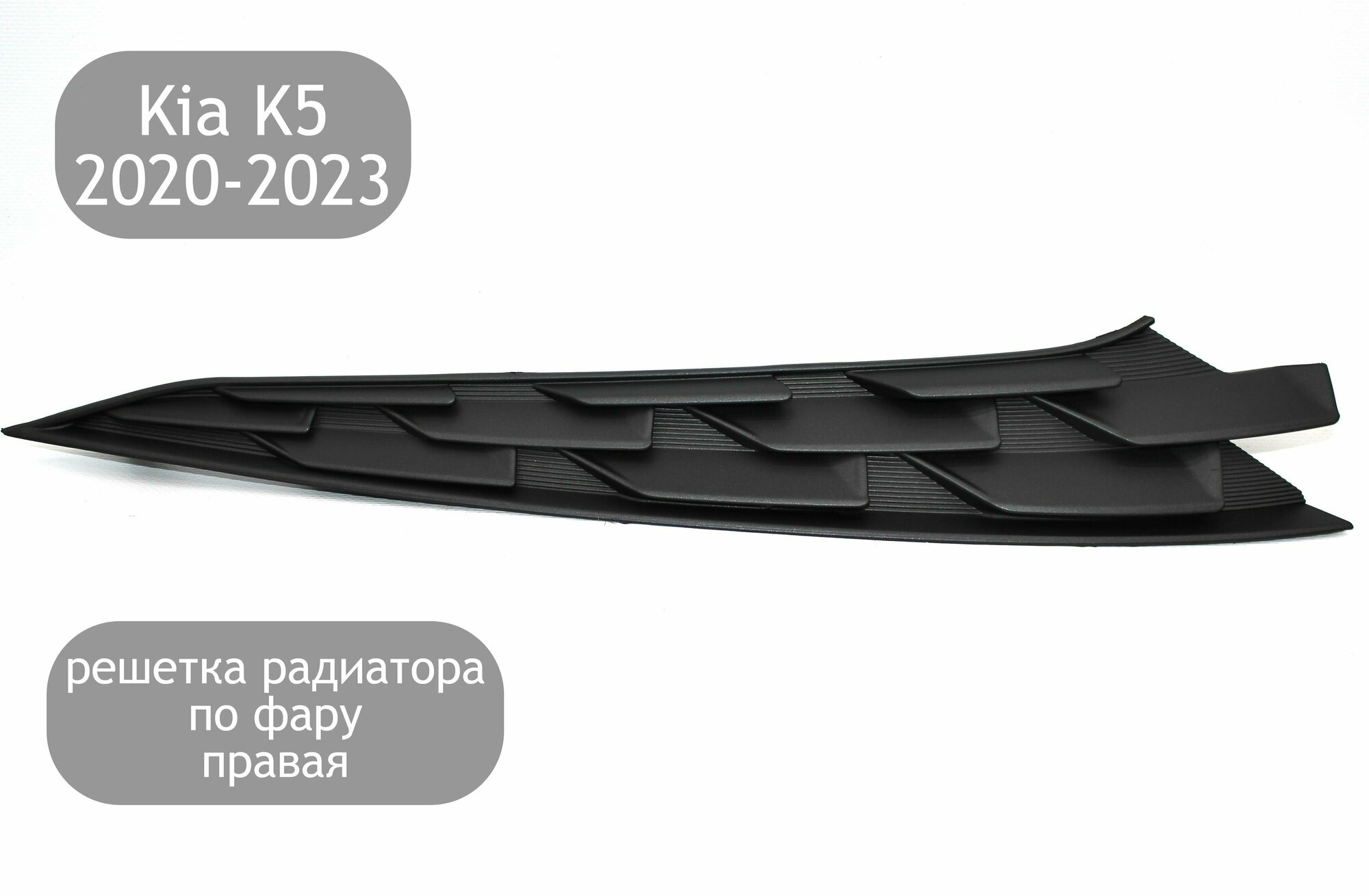 Решетка радиатора под фару правая для Kia K5 2020-2023