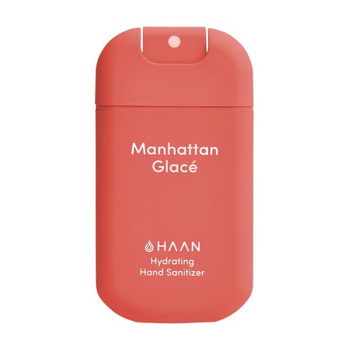 HAAN Спрей для рук Hydrating Hand Sanitizer Manhattan Glace (Освежающий Манхэттен), 20 мл