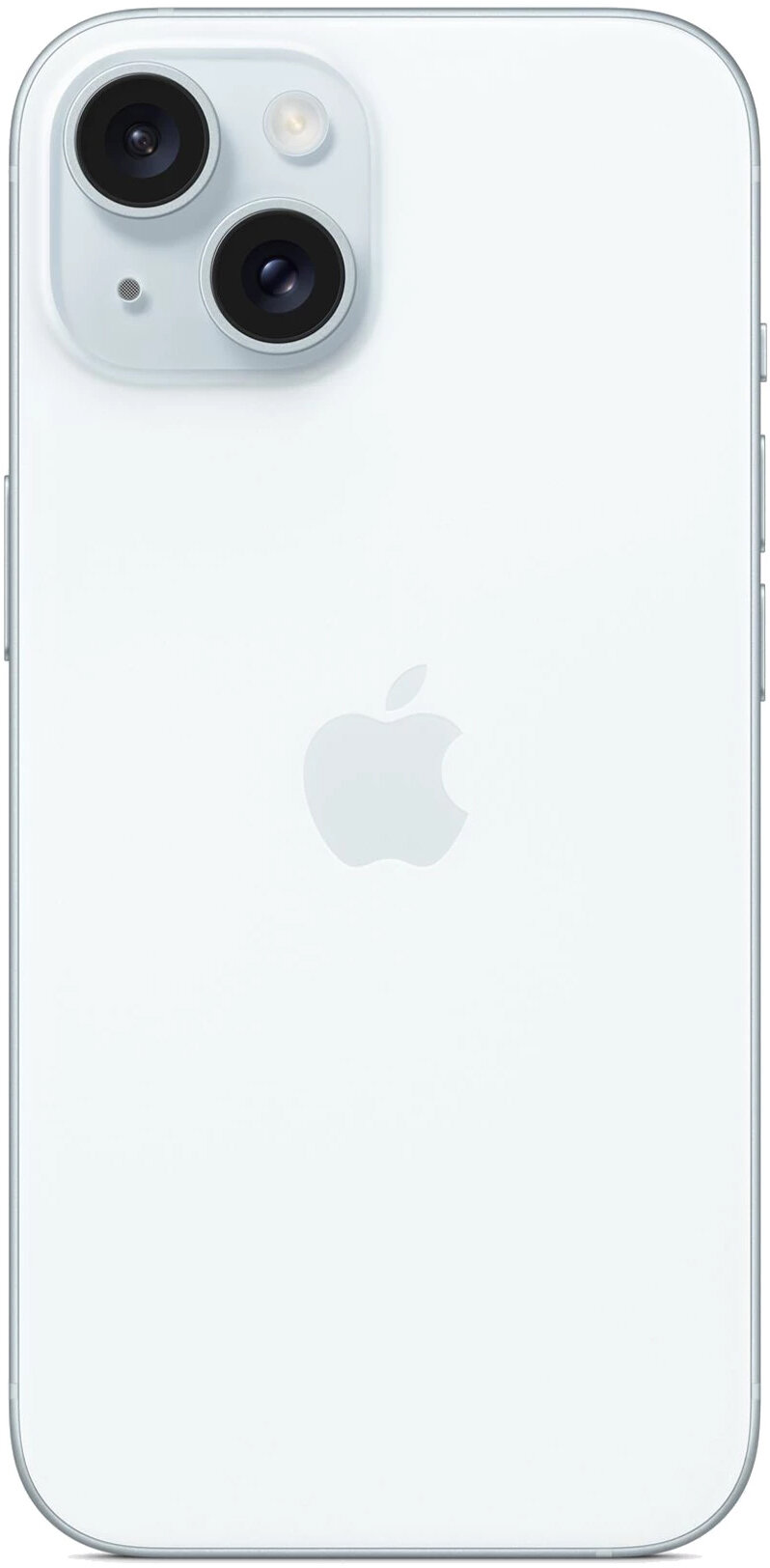 Смартфон Apple iPhone 15 256 ГБ, Dual: nano SIM + eSIM, голубой - фотография № 3