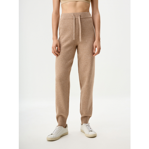 фото Брюки джоггеры sela, размер m int, коричневый, бежевый