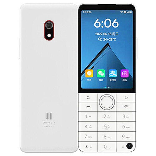 Телефон Xiaomi QIN F22 Pro 4/64 ГБ Global для РФ, 1 nano SIM, белый