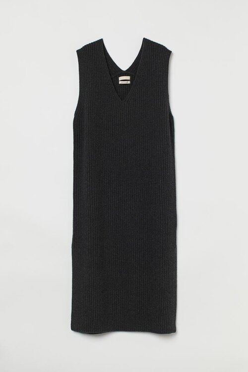 Платье H&M, размер XS, серый