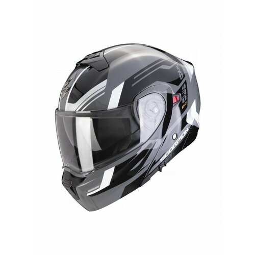 Шлем модуляр Scorpion EXO-930 EVO SIKON Серо-белый М