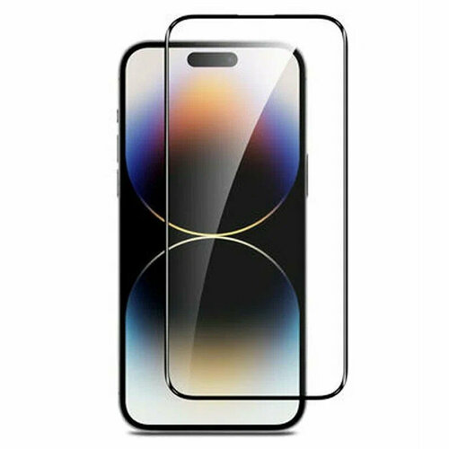Защитное стекло Zibelino для APPLE iPhone 15 Pro Max 3D Black ZTG-3D-APL-15PRO-MAX-BLK бесцветный, черный