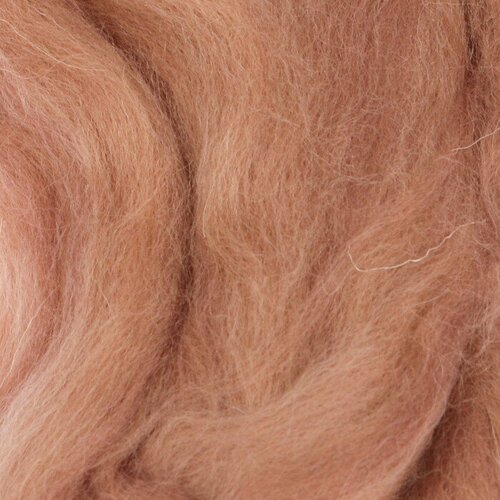 Пехорский текстиль Шерсть для валяния 100% полутонкая шерсть 50гр (270 мокрый песок)