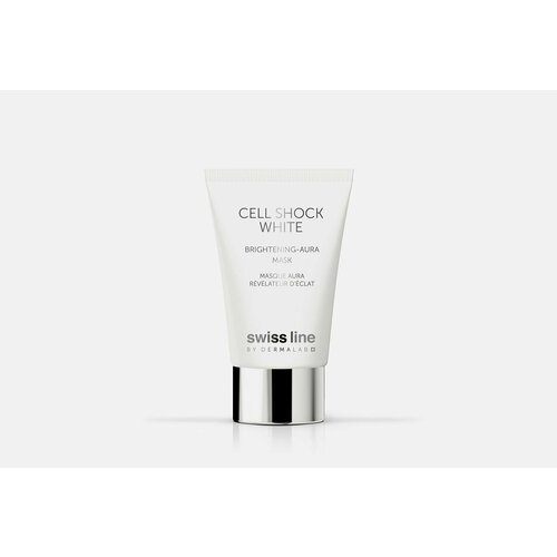 Маска для лица с эффектом сияния cell shock white brightening aura-mask