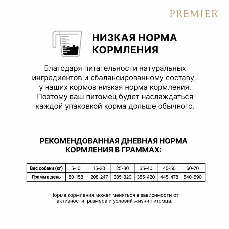 PREMIER Dog Medium Adult Lamb&Turkey Корм сух.ягненок,индейка д/собак средних пород 10кг - фото №20