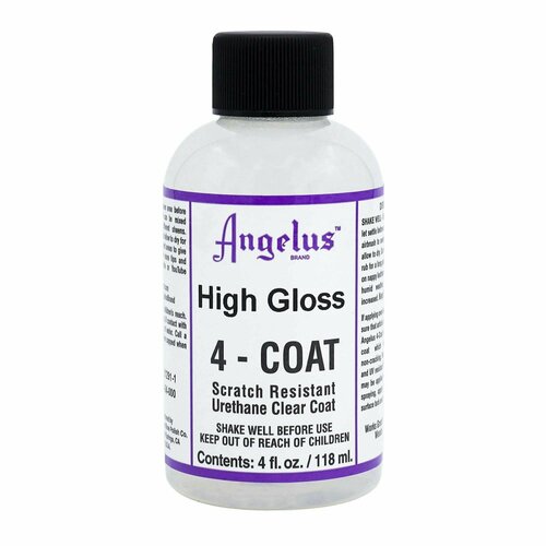 Angelus лак High Gloss 4-Coat Acrylic Finisher 904-04-000 118 мл