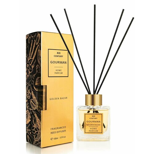 Парфюмерия XXI века Gourman Golden Bazar Парфюмерный ароматизатор для дома 100мл