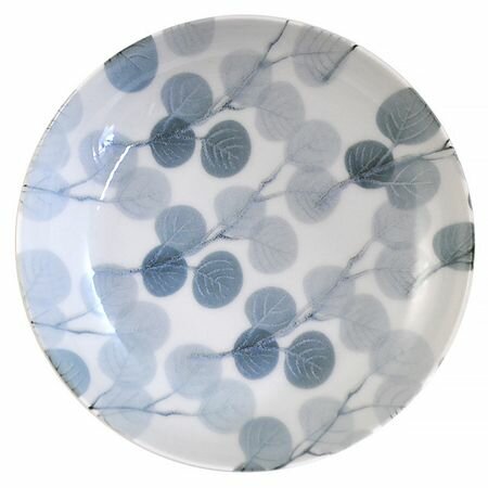 фото Тарелка добруш Витраж листья 20,5см глубокая фарфор